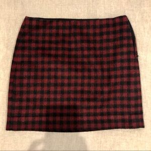 Madewell Upstate Buffalo Chacked Mini Sz 0